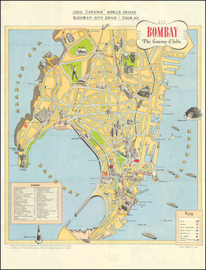 77-India Map By Directorate of Advertising and Visual Publicity