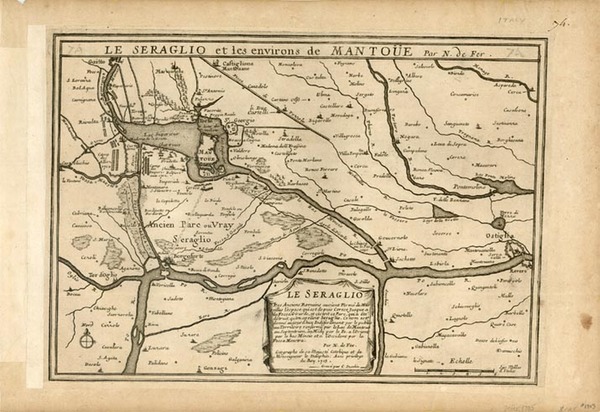 2-Europe and Italy Map By Nicolas de Fer