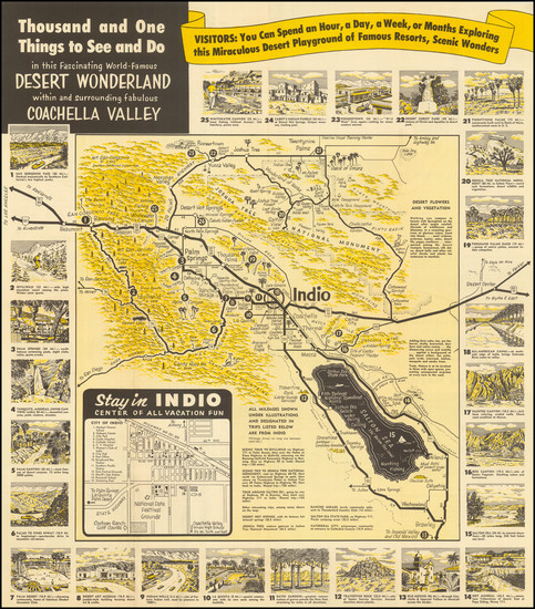 75-Other California Cities Map By Indio Chamber of Commerce