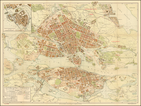 39-Sweden Map By Axel Gillberg