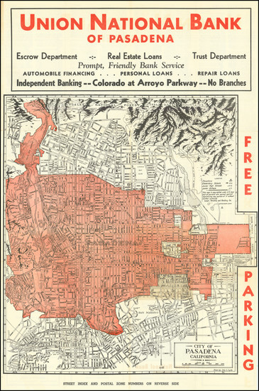 95-Los Angeles Map By John L. Lynde