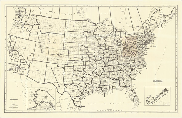 89-United States Map By Rand McNally & Company