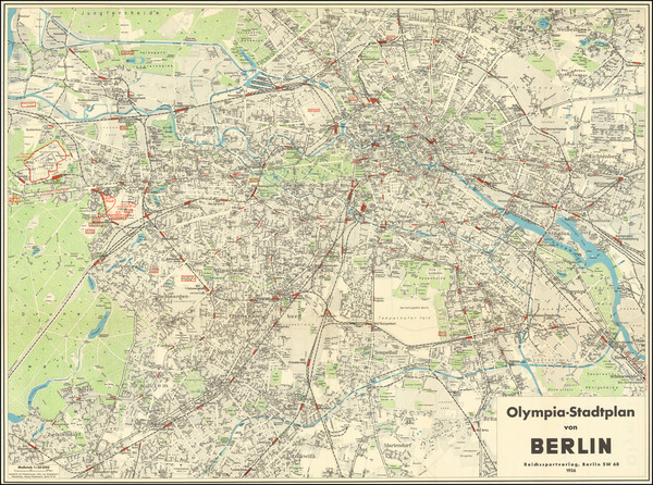 77-World War II and Norddeutschland Map By Reichssportsverlag