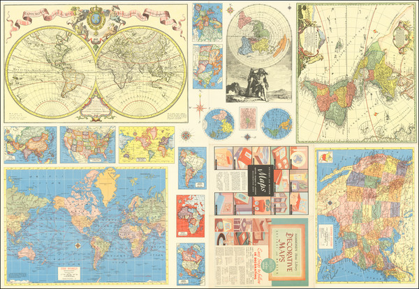 86-Curiosities Map By Hammond & Co.