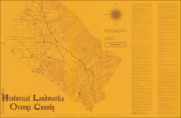 95-Los Angeles and Other California Cities Map By Orange County Planning Department (CA)