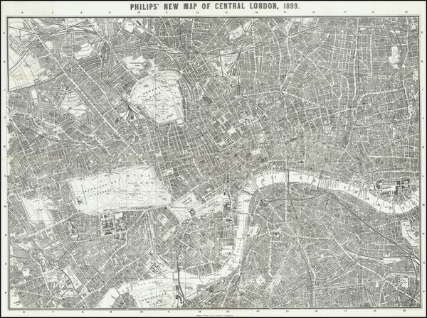 52-London Map By George Philip & Son