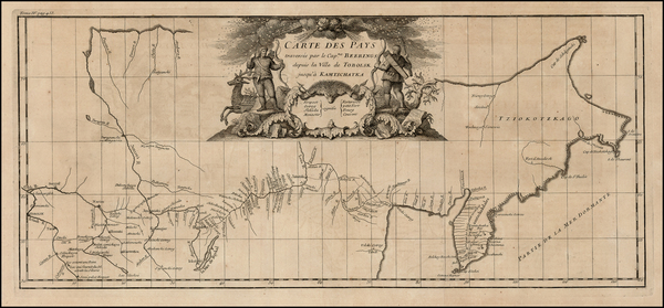 62-Polar Maps, Central Asia & Caucasus and Russia in Asia Map By Jean-Baptiste Bourguignon d'A