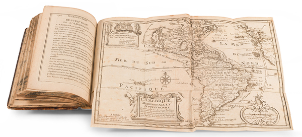 42-Atlases and Rare Books Map By Nicolas de Fer