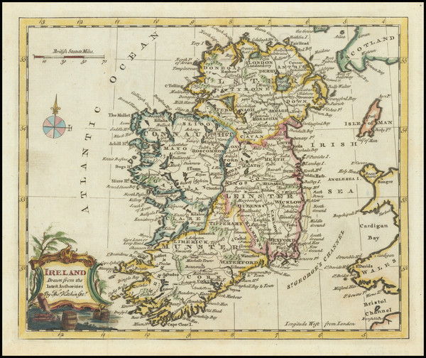 2-Ireland Map By Thomas Kitchin