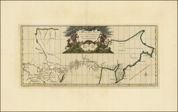 33-Polar Maps, Central Asia & Caucasus and Russia in Asia Map By Jean-Baptiste Bourguignon d'A