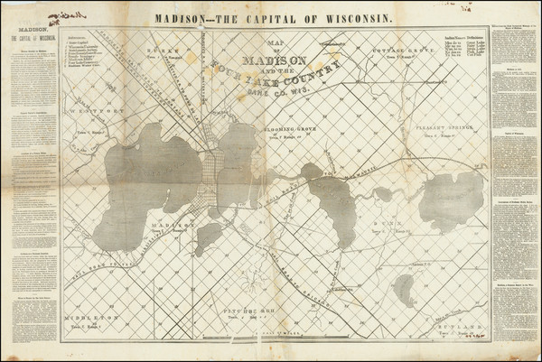 46-Wisconsin Map By Anonymous