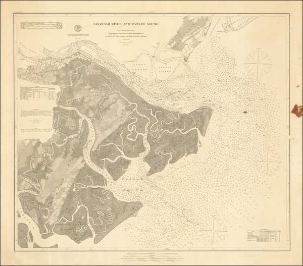 29-Georgia Map By United States Coast Survey