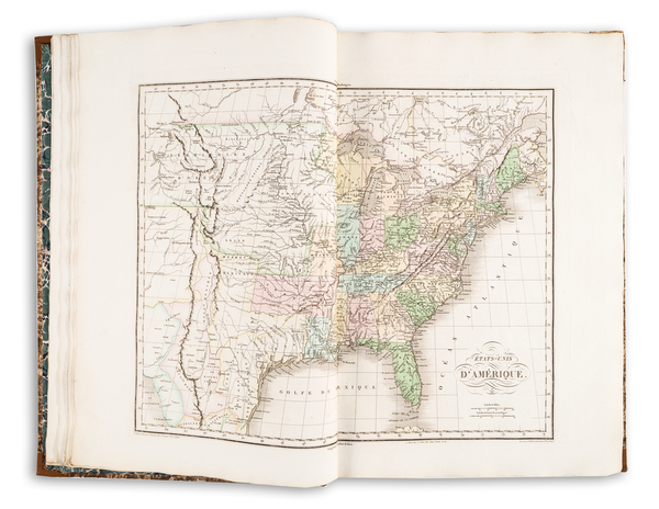 94-Atlases Map By Jean Alexandre Buchon