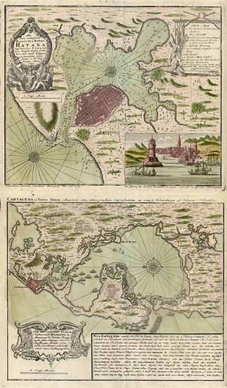 42-Caribbean and Central America Map By Homann Heirs