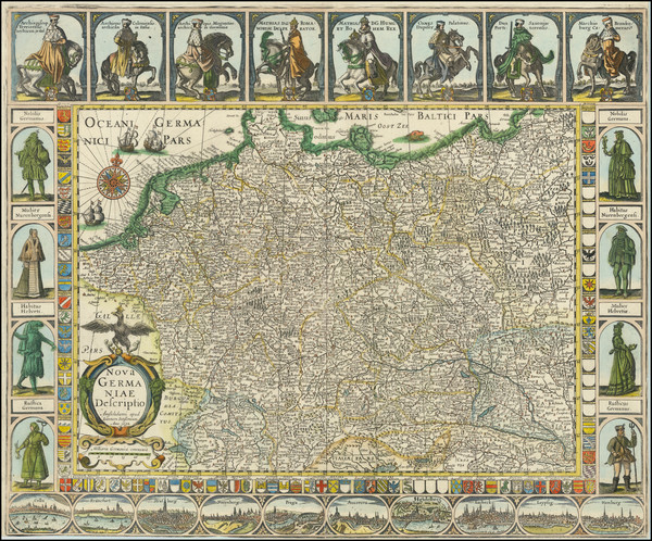 33-Netherlands, Austria, Poland, Czech Republic & Slovakia and Germany Map By Jan Jansson