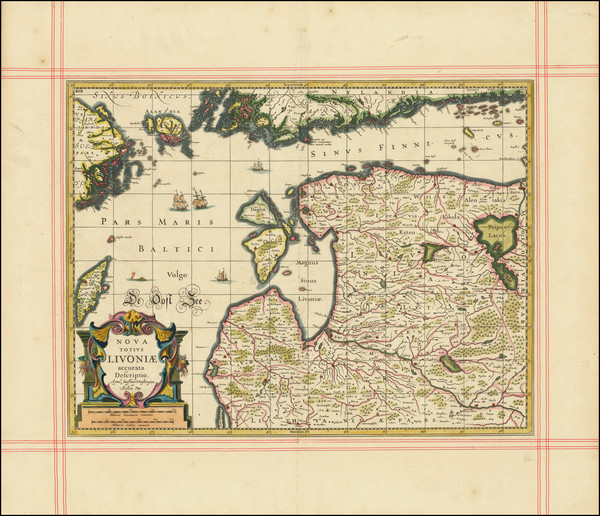 92-Baltic Countries Map By Moses Pitt