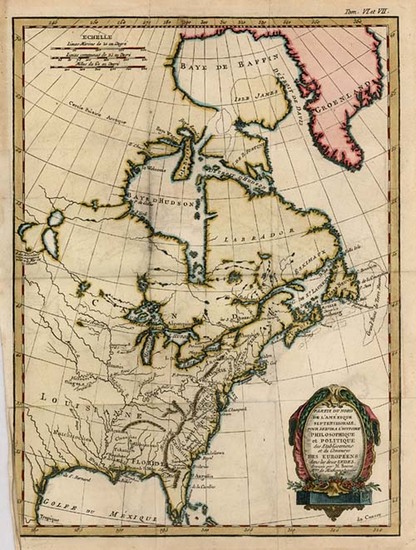 15-North America Map By Rigobert Bonne
