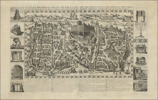 18-Holy Land Map By Richard Marshall