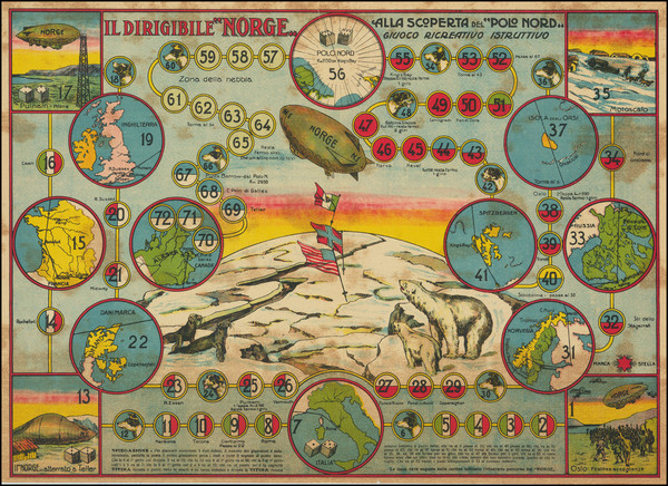 1-Polar Maps and Curiosities Map By Marca Stella