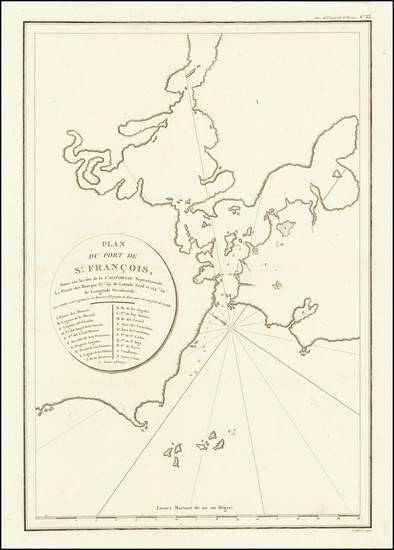 43-San Francisco & Bay Area Map By Jean Francois Galaup de La Perouse