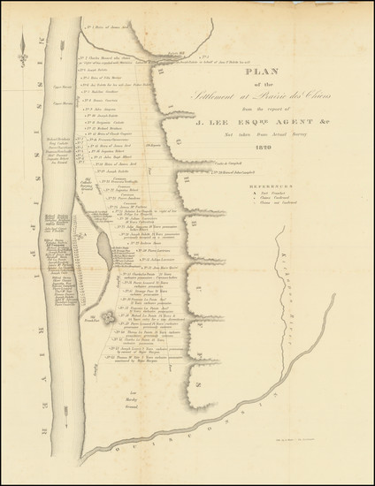 16-Wisconsin and Iowa Map By 