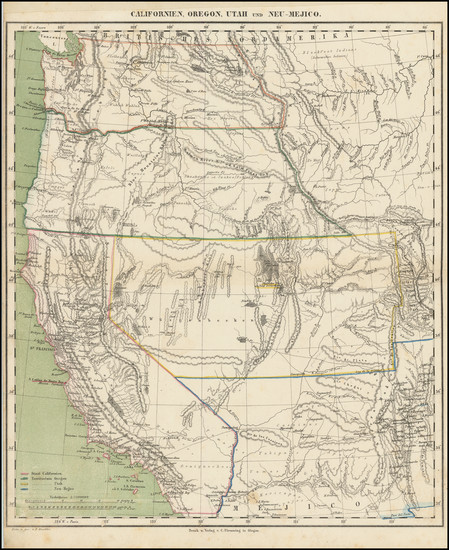 63-Southwest, Utah, New Mexico, Rocky Mountains, Utah, Pacific Northwest, Oregon and California Ma