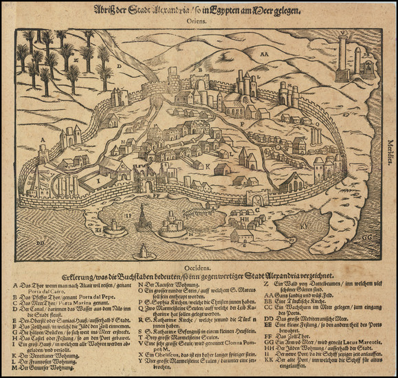 14-Egypt Map By Anonymous