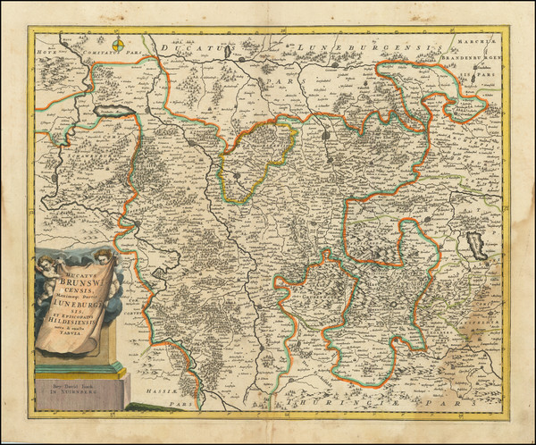 52-Norddeutschland Map By David Funcke