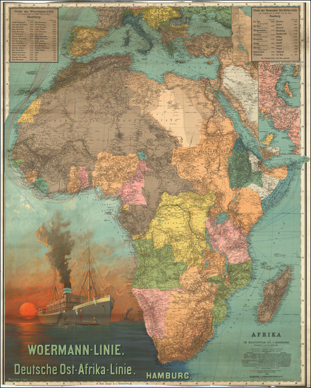 18-Africa Map By Wladimir Linde