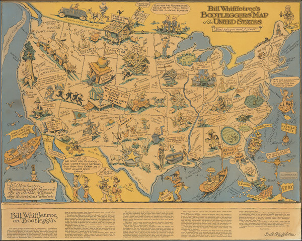 98-United States and Pictorial Maps Map By Edward Gerstell McCandlish