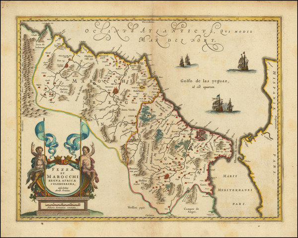 22-North Africa Map By Jan Jansson