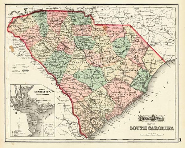 92-Southeast Map By Frank A. Gray