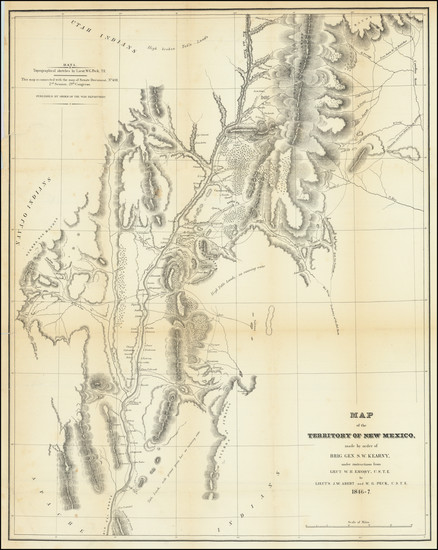 100-New Mexico Map By United States GPO