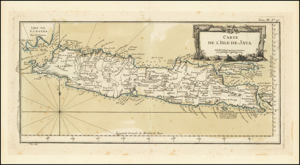 90-Indonesia Map By Jacques Nicolas Bellin