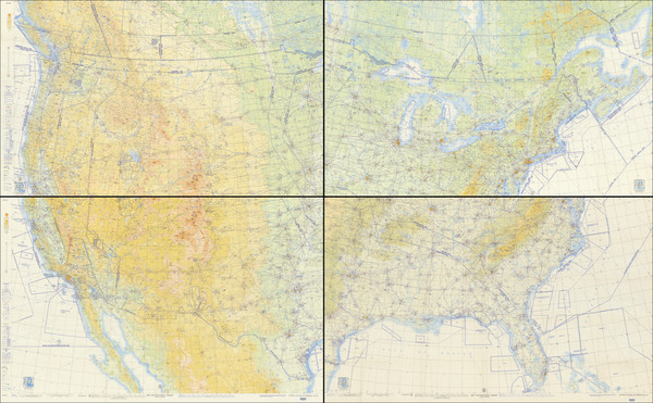 4-United States Map By U.S. Coast & Geodetic Survey