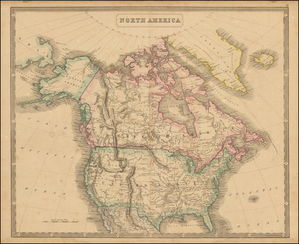 2-North America Map By George Philip  &  Son