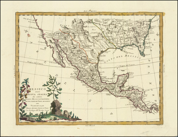 21-South, Texas, Plains, Southwest and Mexico Map By Antonio Zatta