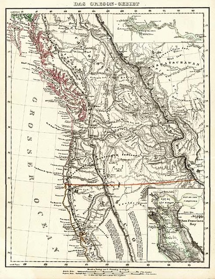 52-California and Canada Map By Carl Flemming