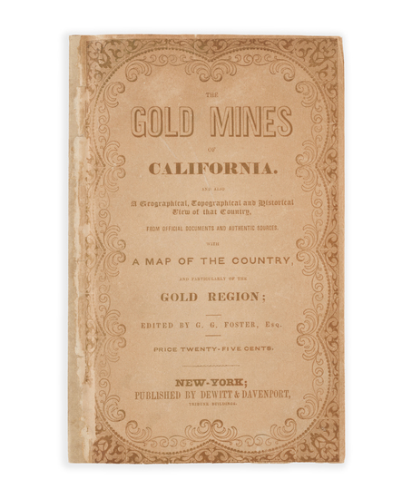 85-California and Rare Books Map By George Foster