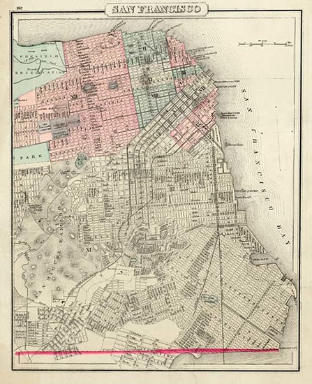 39-California Map By O.W. Gray