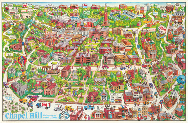 36-North Carolina Map By J. Tomlinson