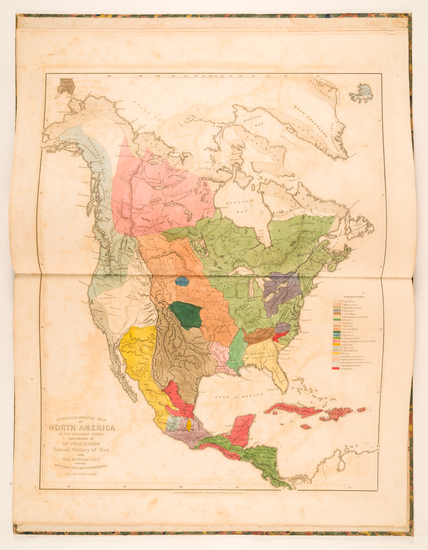 3-Atlases Map By James Cowles Prichard