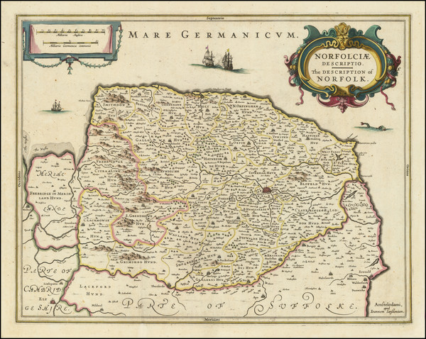 4-British Counties Map By Jan Jansson