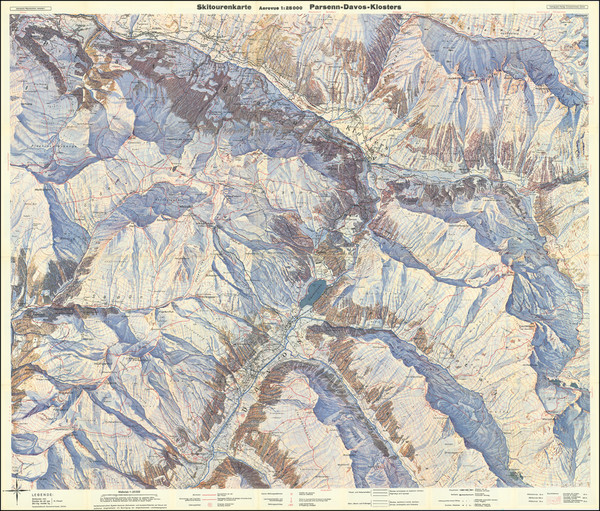 19-Switzerland Map By H. Hoek