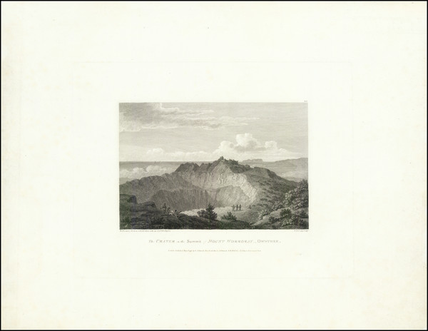 41-Hawaii and Hawaii Map By George Vancouver