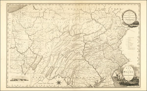 5-Pennsylvania Map By Reading Howell