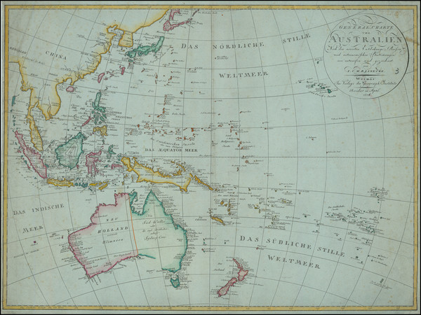 50-Southeast Asia, Australia & Oceania, Australia, Oceania and Other Pacific Islands Map By Io