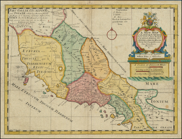 28-Europe and Italy Map By Edward Wells