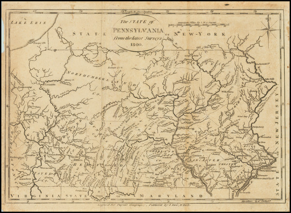 64-Pennsylvania Map By John Payne