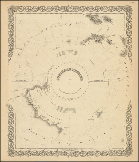 5-Polar Maps Map By G.W.  & C.B. Colton